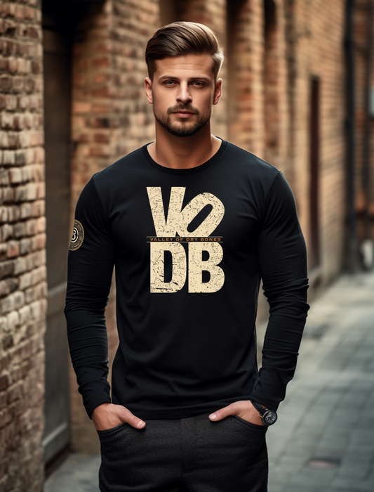 VODB | BH-2 | NEXT LEVEL 3601, MEN'S Long Sleeve Fitted Crew