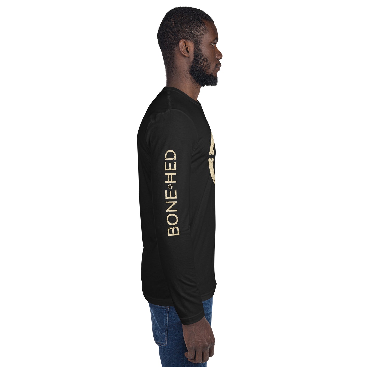 VODB | BH-6 | NEXT LEVEL 3601, MEN'S Long Sleeve Fitted Crew