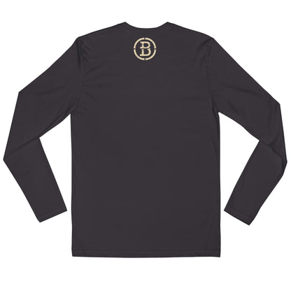 VODB | BH-5 | NEXT LEVEL 3601, MEN'S Long Sleeve Fitted Crew