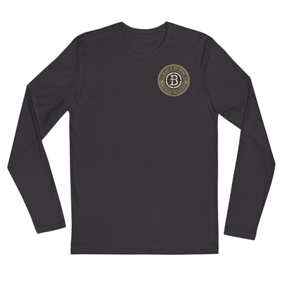 VODB | BH-5 | NEXT LEVEL 3601, MEN'S Long Sleeve Fitted Crew