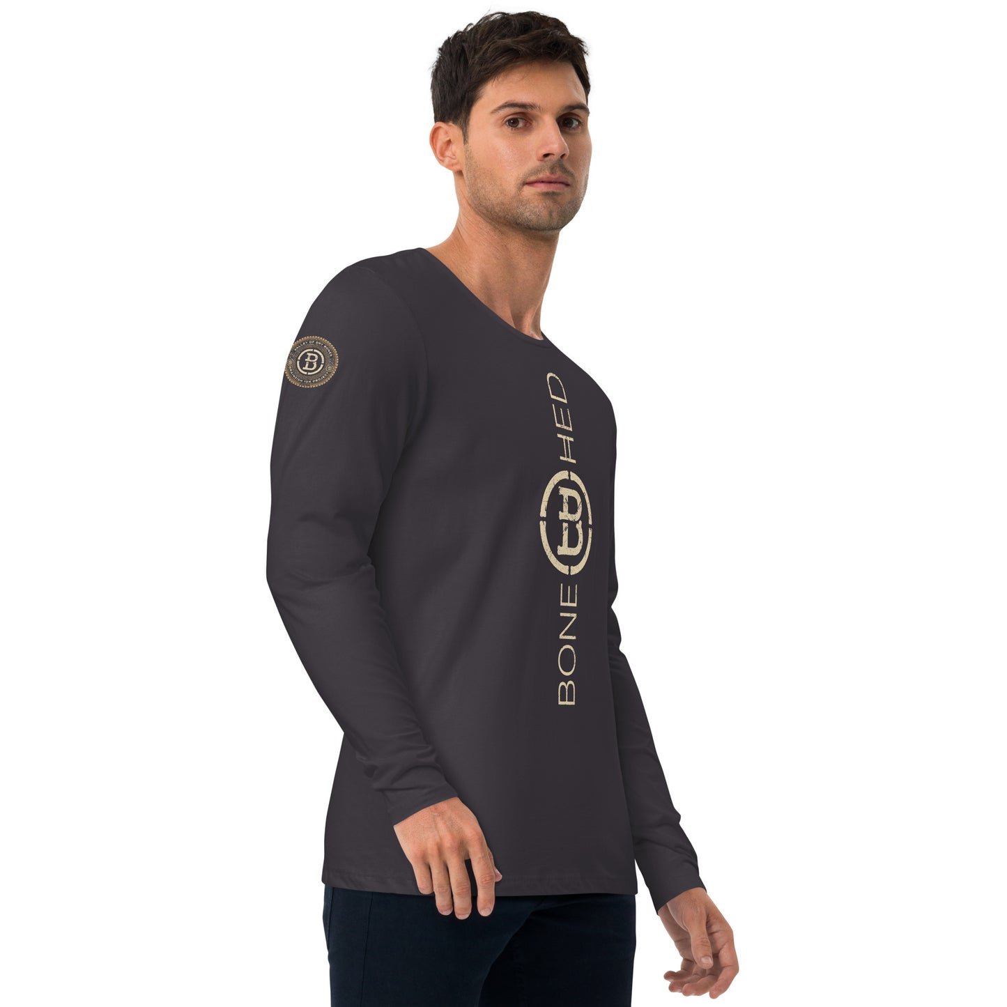 VODB | BH-4 | NEXT LEVEL 3601, MEN'S Long Sleeve Fitted Crew